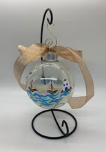 Load image into Gallery viewer, Glass Greek Island Bauble
