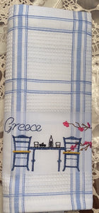 Embroidered Kitchen Towel (Multiple choices: see description for options)