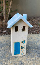 Load image into Gallery viewer, Ceramic House Votive Holder - 2 sizes, multiple designs (sold individually)
