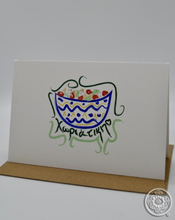 Load image into Gallery viewer, &quot;Χωριάτικη Σαλάτα&quot; (Village Salad) Greeting Card
