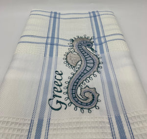 Embroidered Kitchen Towel (Multiple choices: see description for options)